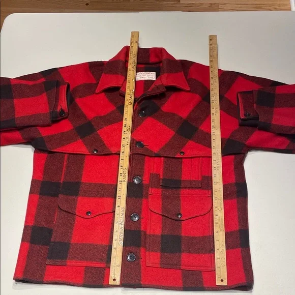 “Discontinued”FILSON size large DOUBLE MACKINAW WOOL CRUISER JACKET - Picture 12 of 13